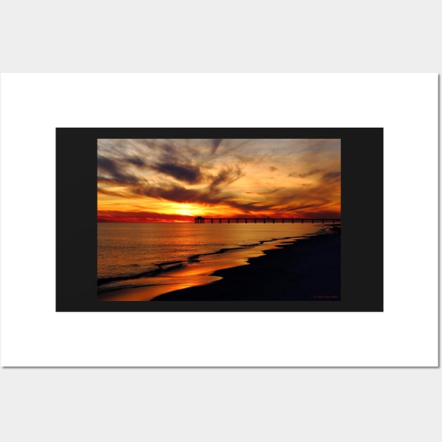 Friday Sunset Wall Art by BadHabitsLounge